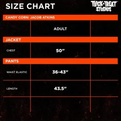 Candy Corn (2019) - Jacob Atkins Deluxe Adult Costume (One Size Fits Most)
