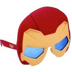 Capatain America 3: Civil War - Iron Man Sun-Staches Sunglasses (One Size)