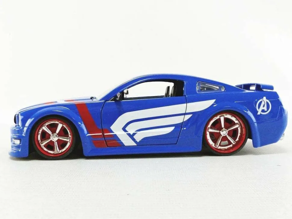 Captain America - 2006 Ford Mustang GT 1/24th Scale Die-Cast Vehicle