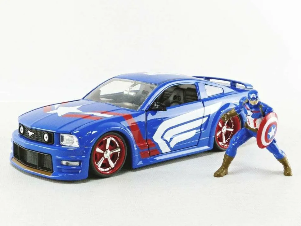 Captain America - 2006 Ford Mustang GT 1/24th Scale Die-Cast Vehicle