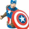 Captain America - Captain America Bust 6" PVC Money Bank