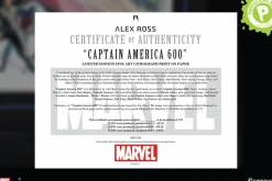 Captain America - Captain America Issue #600 Fine Art Print by Alex Ross