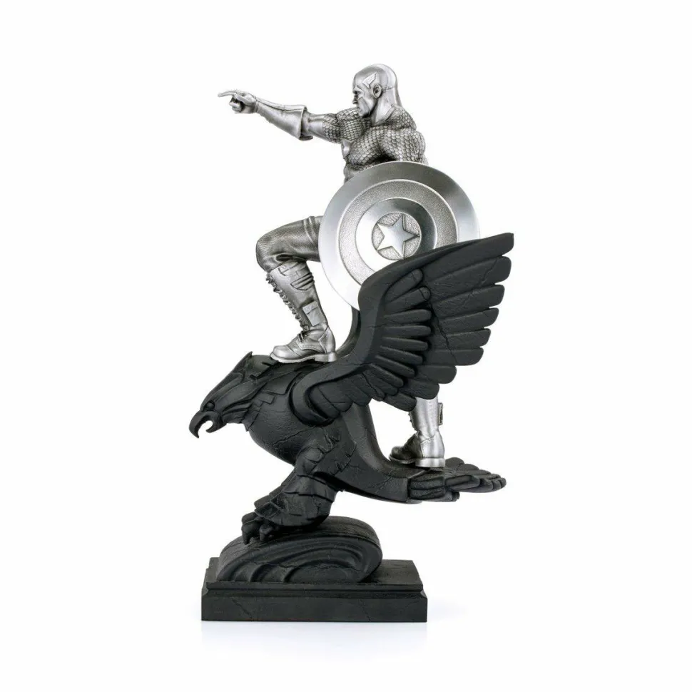Captain America - Captain America Resolute Limited Edition 12” Pewter Statue