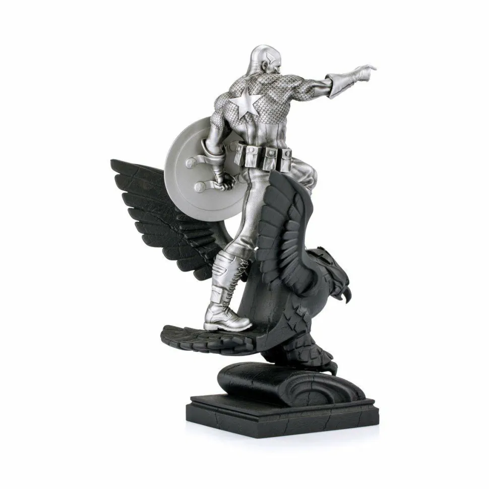 Captain America - Captain America Resolute Limited Edition 12” Pewter Statue