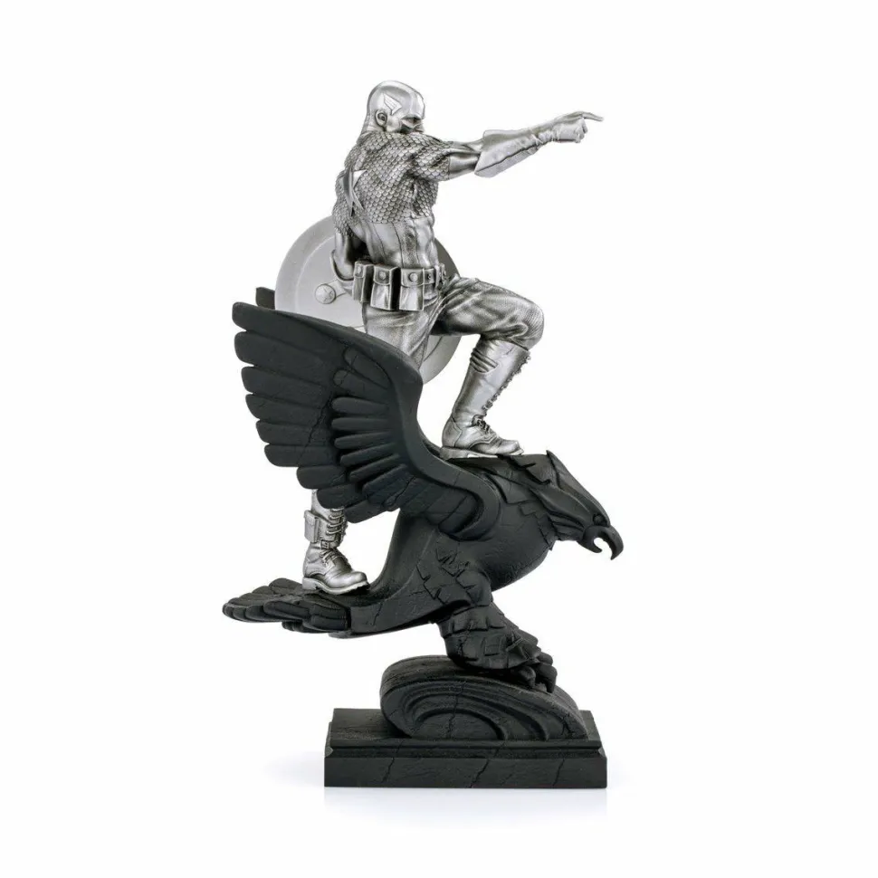 Captain America - Captain America Resolute Limited Edition 12” Pewter Statue
