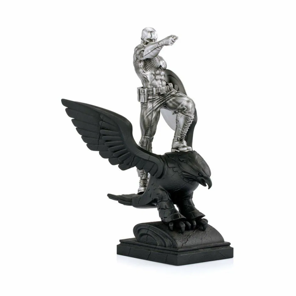 Captain America - Captain America Resolute Limited Edition 12” Pewter Statue