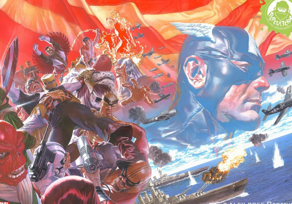 Captain America - Captain America: Winter in America Fine Art Print by Alex Ross