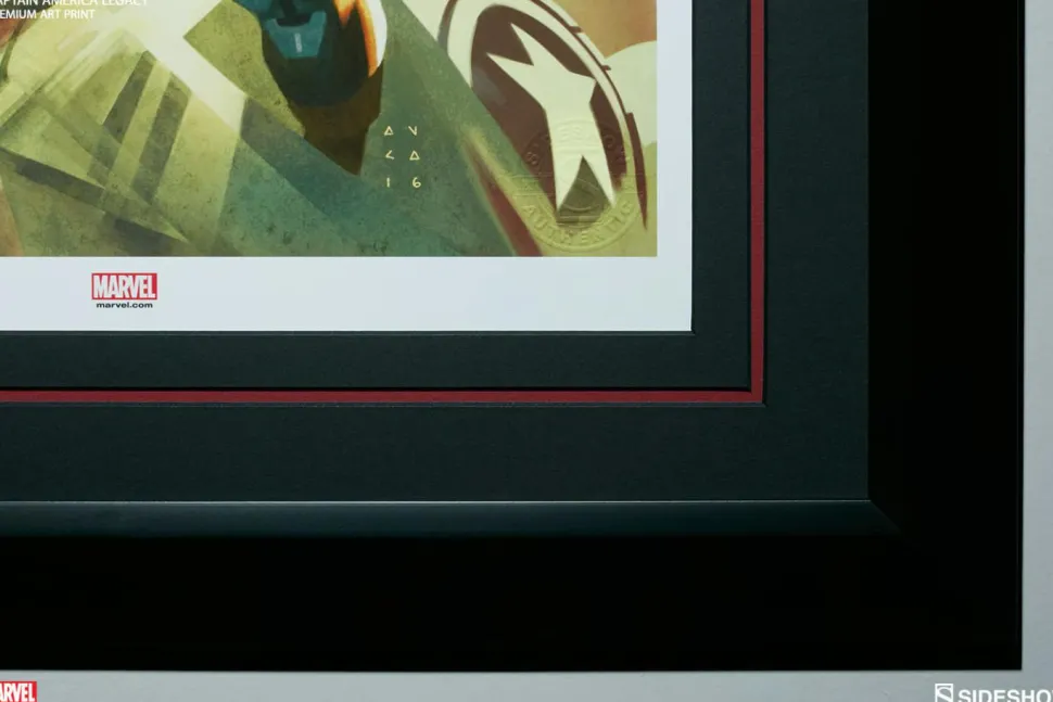Captain America - Captain America Legacy Premium Art Print by Kris Anka