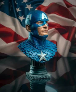 Captain America - Captain America Legends in 3D 1/2 Scale Bust