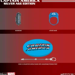 Captain America - Captain America (Silver Age) One:12 Collective 1/12th Scale Action Figure