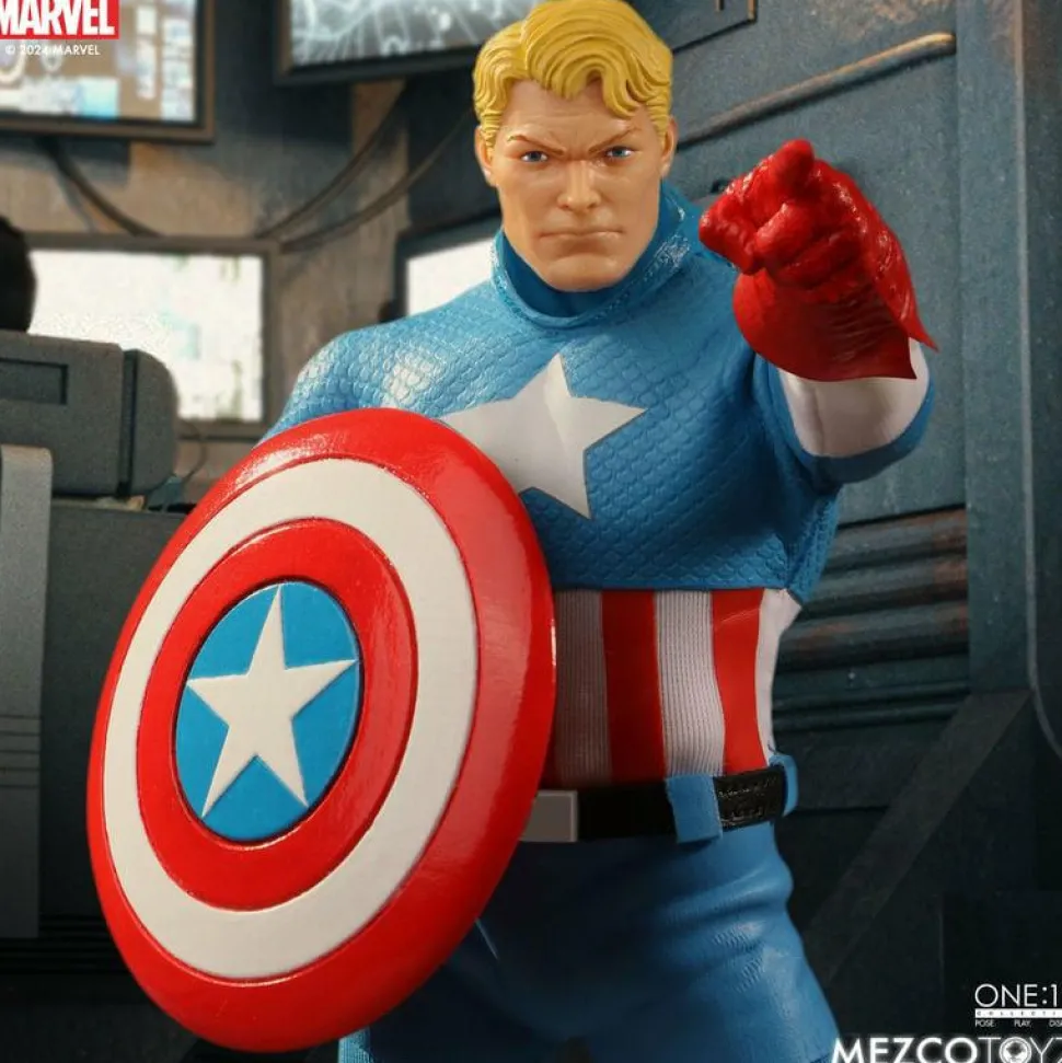 Captain America - Captain America (Silver Age) One:12 Collective 1/12th Scale Action Figure