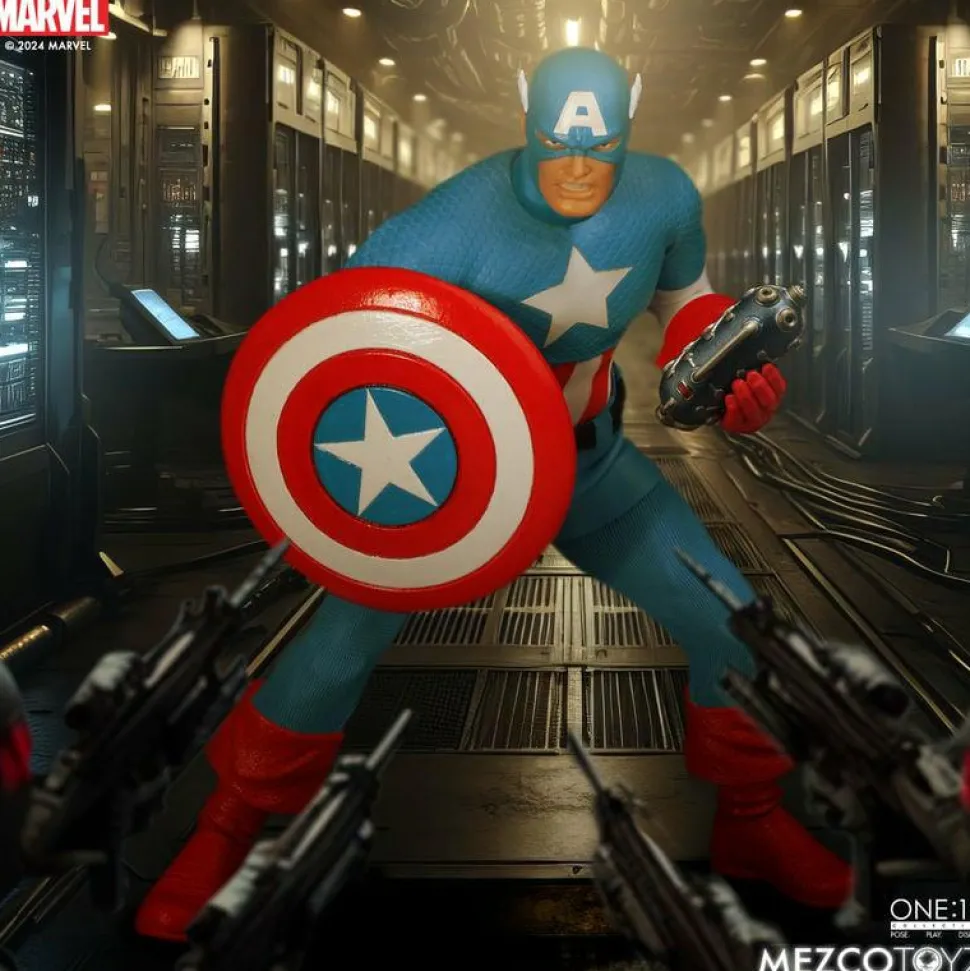 Captain America - Captain America (Silver Age) One:12 Collective 1/12th Scale Action Figure