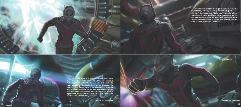Captain America 3: Civil War - The Art of Captain America: Civil War Marvel Studios' The Infinity Saga Hardcover Book