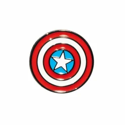 Captain America - Cosplay 18” Faux Leather Backpack with Pin Set