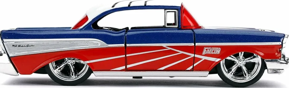 Captain America - Falcon’s 1957 Chevy Bel-Air 1/32 Scale Hollywood Rides Die-Cast Vehicle Replica