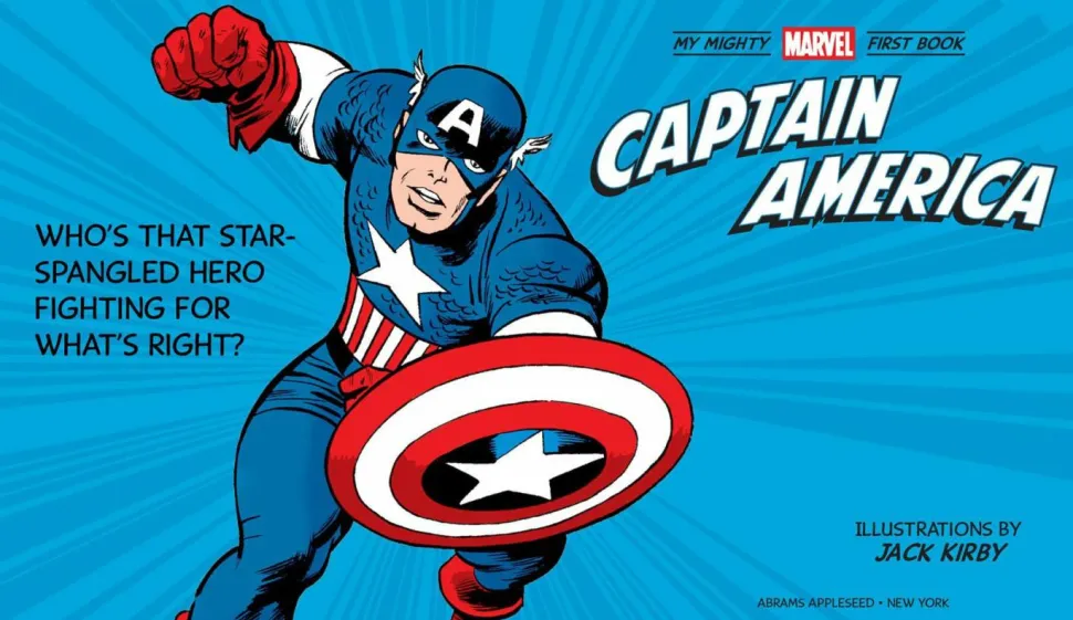 Captain America - My Mighty Marvel First Book Hardcover Board Book