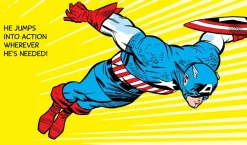 Captain America - My Mighty Marvel First Book Hardcover Board Book
