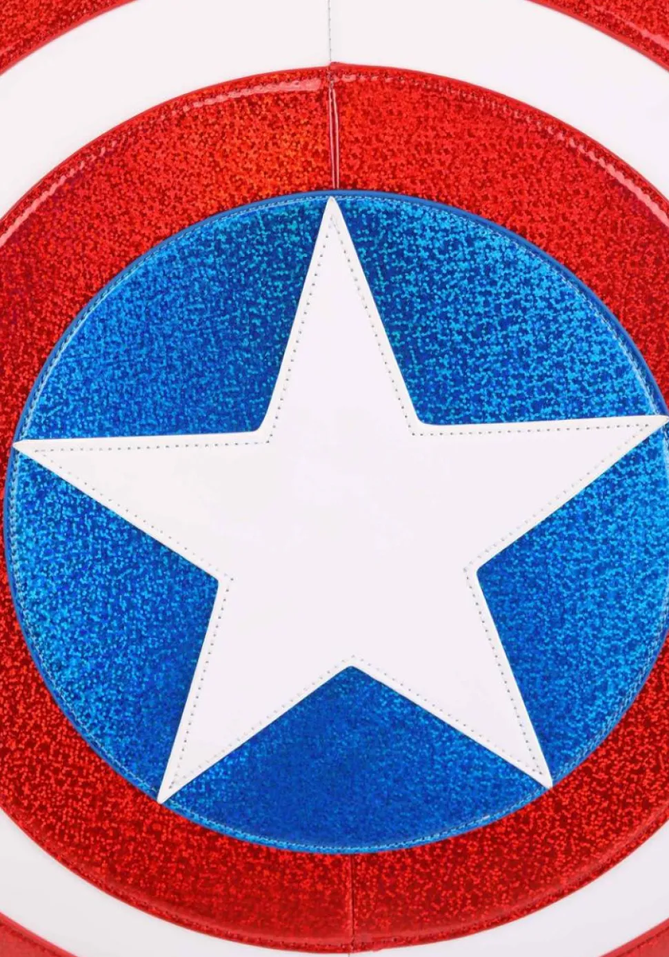 Captain America - Shield 17" Faux Leather Backpack