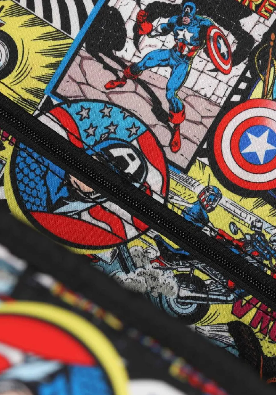 Captain America - Shield 17" Faux Leather Backpack