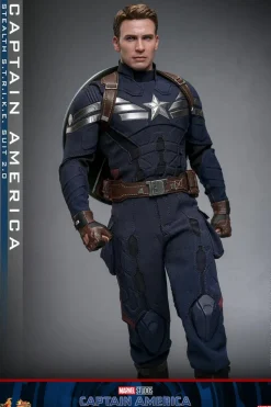 Captain America 2: The Winter Soldier - Captain America (Stealth S.T.R.I.K.E. Suit) 2.0 1/6th Hot Toys Action Figure