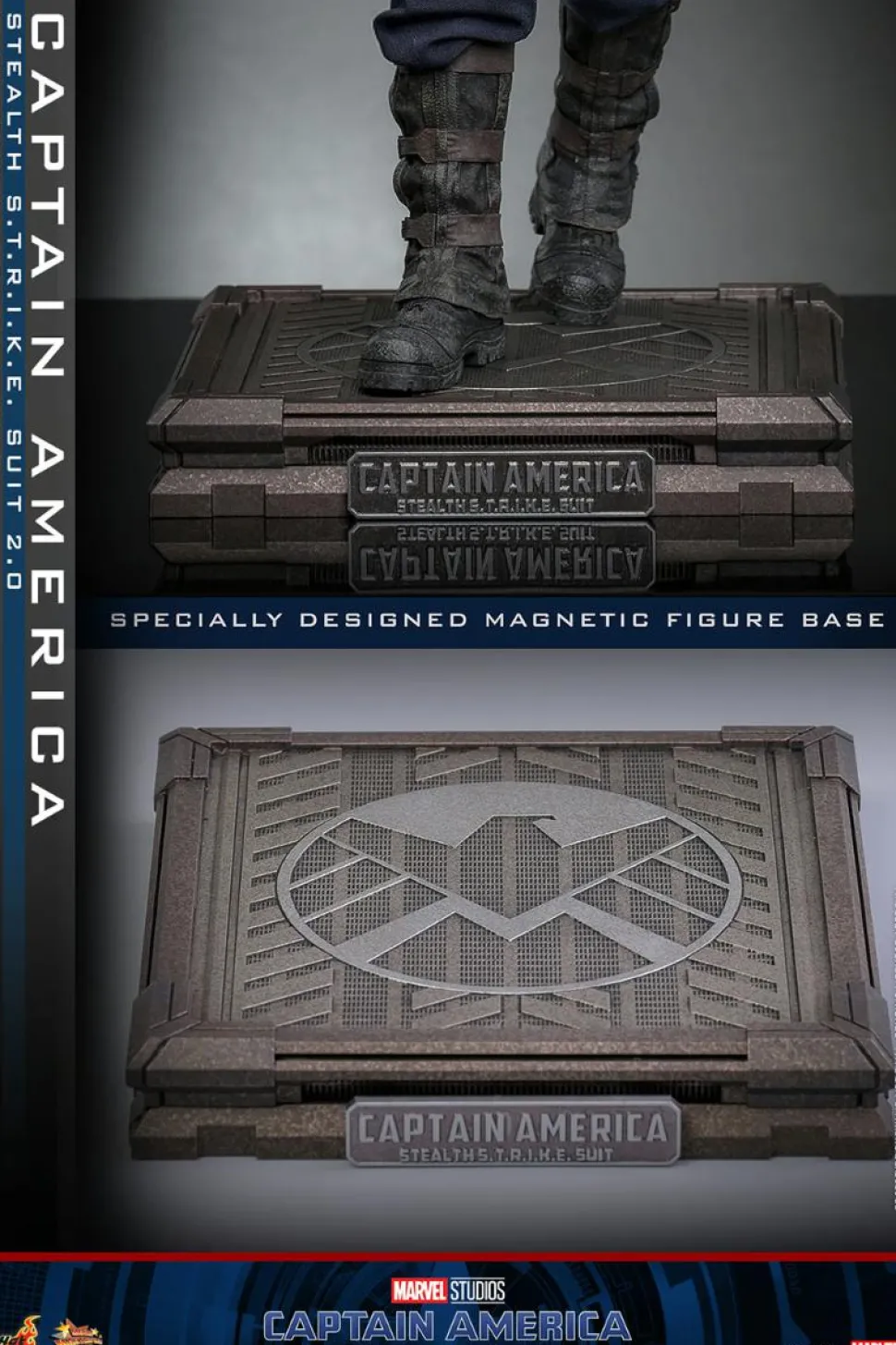 Captain America 2: The Winter Soldier - Captain America (Stealth S.T.R.I.K.E. Suit) 2.0 1/6th Hot Toys Action Figure