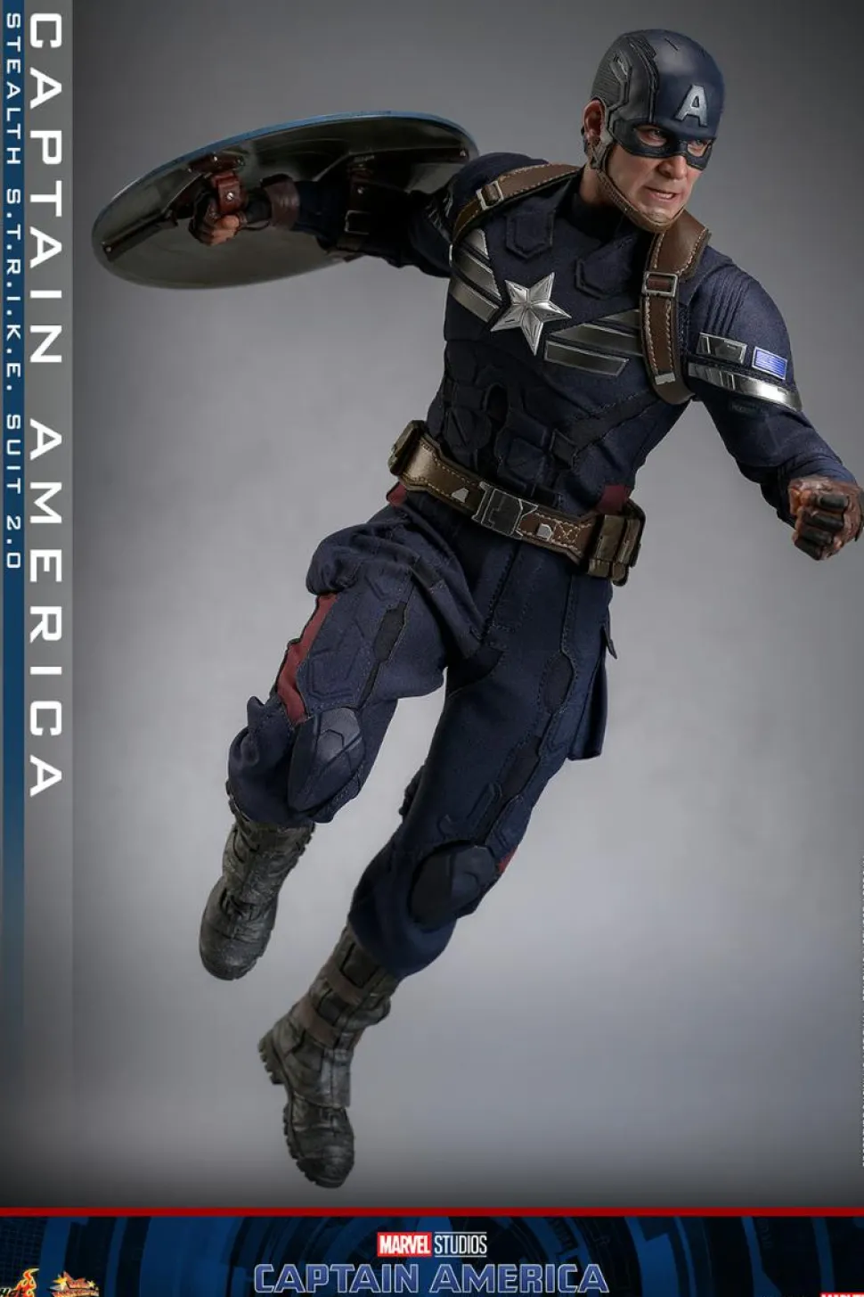 Captain America 2: The Winter Soldier - Captain America (Stealth S.T.R.I.K.E. Suit) 2.0 1/6th Hot Toys Action Figure