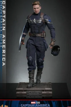 Captain America 2: The Winter Soldier - Captain America (Stealth S.T.R.I.K.E. Suit) 2.0 1/6th Hot Toys Action Figure
