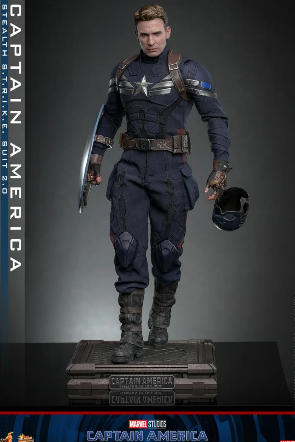 Captain America 2: The Winter Soldier - Captain America (Stealth S.T.R.I.K.E. Suit) 2.0 1/6th Hot Toys Action Figure