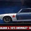 Captain America - Winter Soldier & 1973 Chevrolet Camaro 1/32 Scale Die-Cast Vehicle Replica