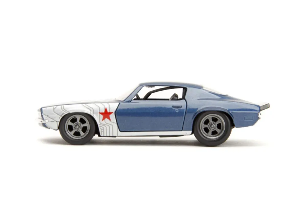 Captain America - Winter Soldier & 1973 Chevrolet Camaro 1/32 Scale Die-Cast Vehicle Replica