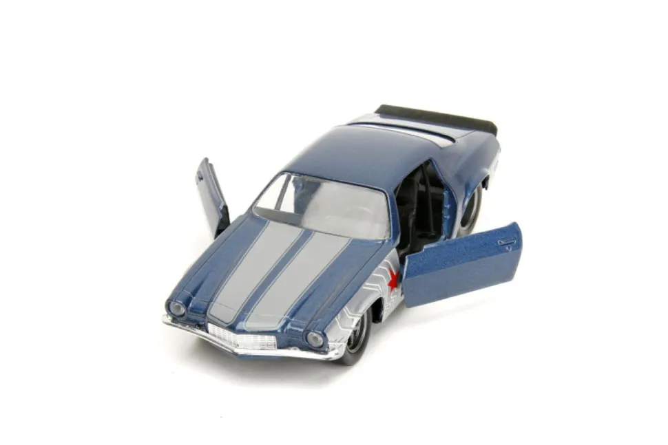 Captain America - Winter Soldier & 1973 Chevrolet Camaro 1/32 Scale Die-Cast Vehicle Replica