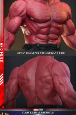 Captain America: Brave New World - Red Hulk 1/6th Scale Hot Toys Action Figure