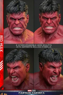 Captain America: Brave New World - Red Hulk 1/6th Scale Hot Toys Action Figure