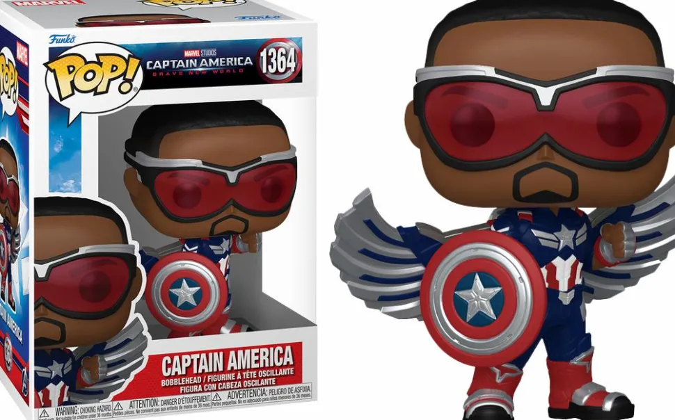 Captain America: Brave New World - A Weapon in Control Pop! Vinyl Bundle (Set of 4)