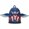 Captain America: Brave New World - Cosplay 10" Faux Leather Mini Backpack