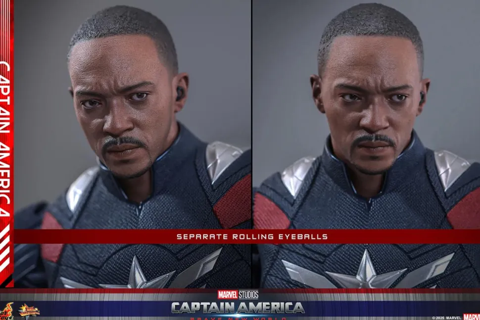 Captain America: Brave New World - Captain America 1/6th Scale Hot Toys Action Figure