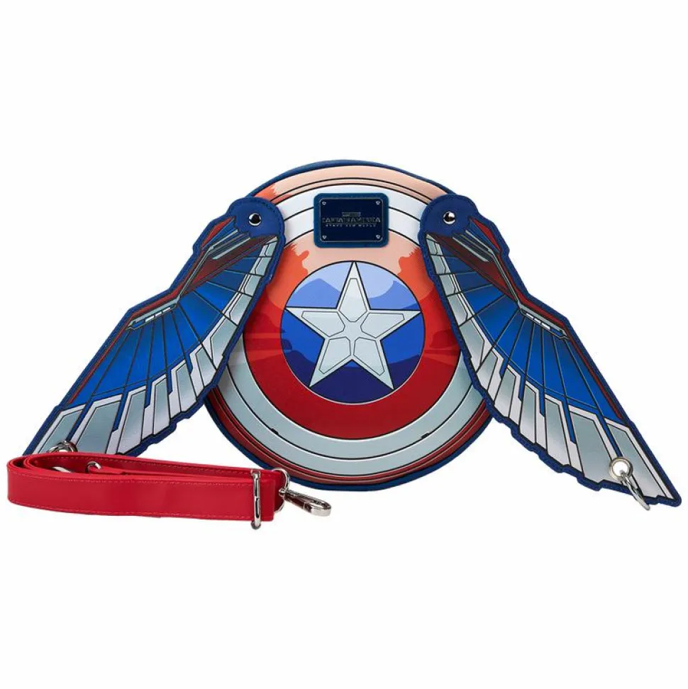 Captain America: Brave New World - Cosplay 9" Faux Leather Crossbody Bag