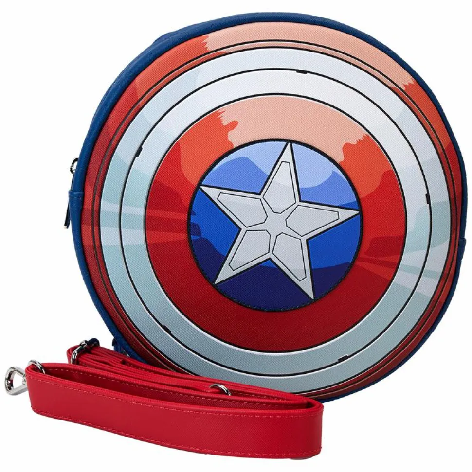 Captain America: Brave New World - Cosplay 9" Faux Leather Crossbody Bag