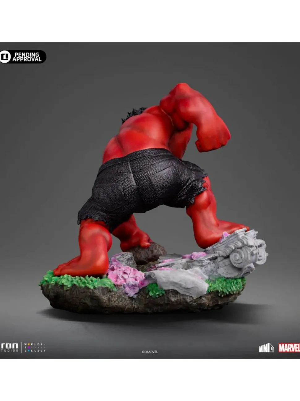 Captain America: Brave New World - Red Hulk MiniCo 6" Vinyl Figure