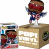 Captain America: Brave New World - Captain America Mystery Box (Includes Sam Wilson & 3 Exclusive Pop! Vinyl Figures)