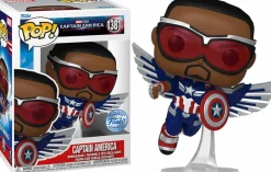 Captain America: Brave New World - Captain America Mystery Box (Includes Sam Wilson & 3 Exclusive Pop! Vinyl Figures)