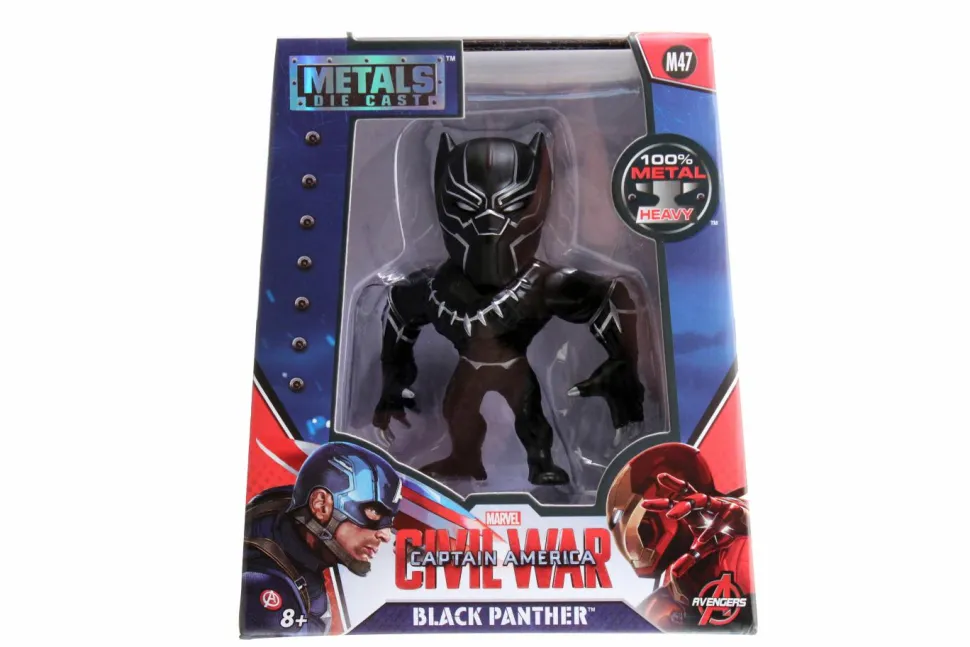 Captain America: Civil War - Black Panther 4” Metals Die-Cast Action Figure