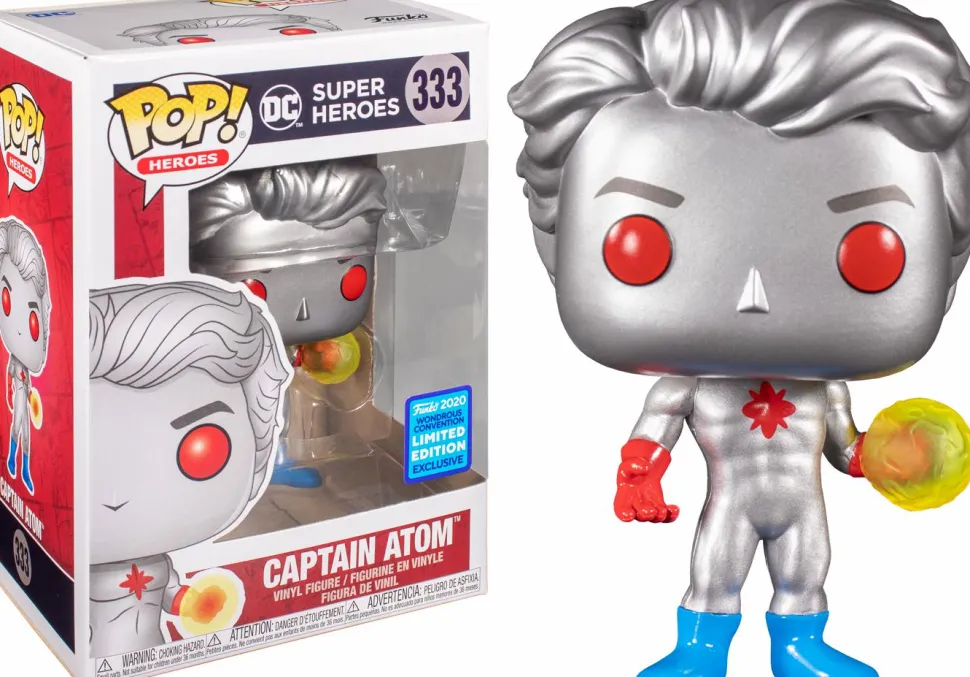 Captain Atom - Captain Atom Pop! Vinyl Figure (2020 Wondrous Convention Exclusive)