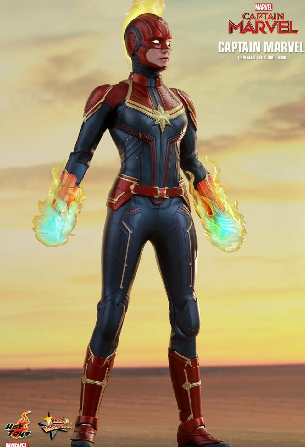 Captain Marvel (2019) - Captain Marvel 1/6th Scale Hot Toys Action Figure (Int Sales Only)