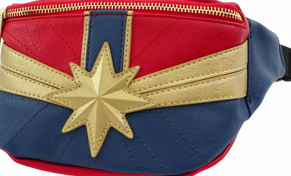 Captain Marvel (2019) - Captain Marvel 7” Faux Leather Bum Bag / Fanny Pack