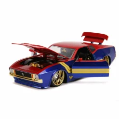 Captain Marvel - 1973 Ford Mustang Mach 1 1/24th Scale Die-Cast Vehicle