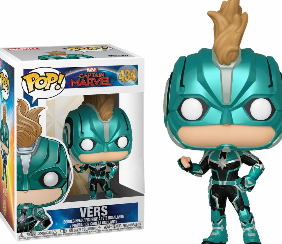 Captain Marvel (2019) - Vers Masked Pop! Vinyl Figure