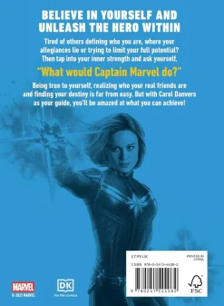 Captain Marvel - Be More Captain Marvel: Embrace Your Power and Inspire Others Hardcover Book