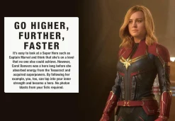 Captain Marvel - Be More Captain Marvel: Embrace Your Power and Inspire Others Hardcover Book