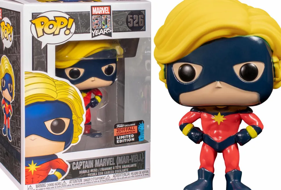Captain Marvel - Mar-Vell First Appearance Pop! Vinyl Figure (2019 Fall Convention Exclusive)